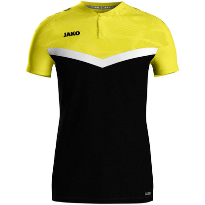 JAKO Polo Iconic – Schwarz (808) (vorne)