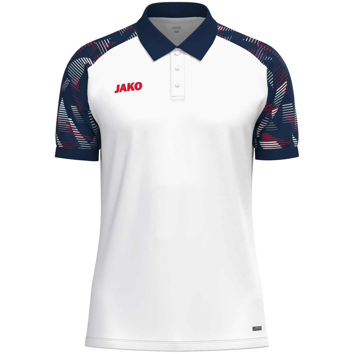JAKO Polo Sonic – Weiß (039) (vorne)