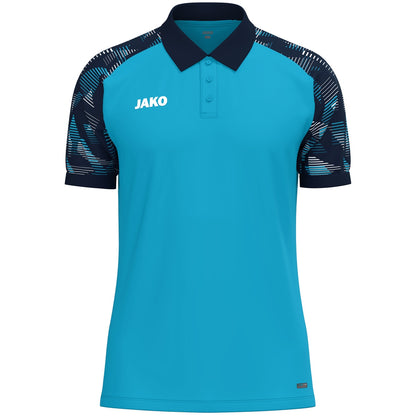JAKO Polo Sonic – Blau (276) (vorne)