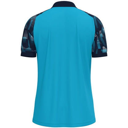JAKO Polo Sonic – Blau (276) (hinten)