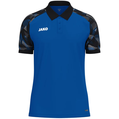 JAKO Polo Sonic – Blau (408) (vorne)