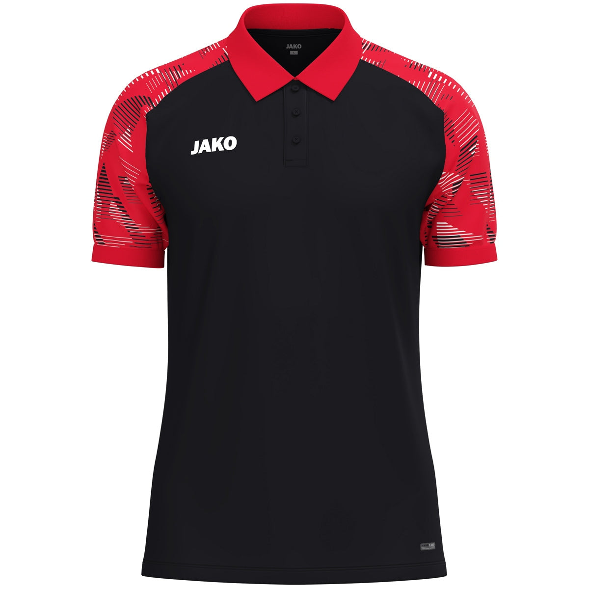 JAKO Polo Sonic – Schwarz (812) (vorne)