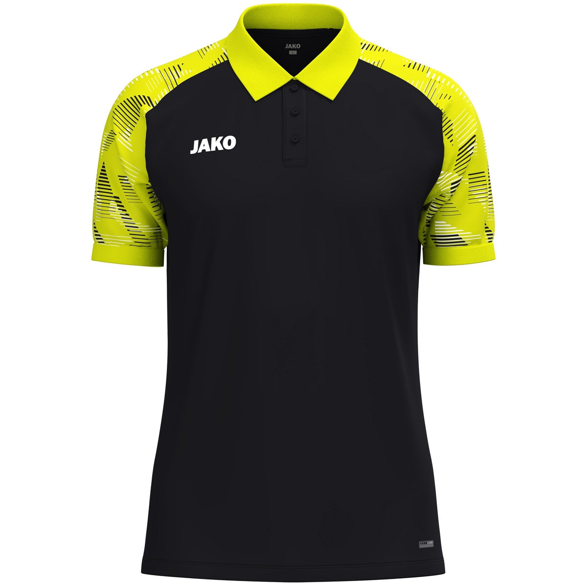 JAKO Polo Sonic – Schwarz (819) (vorne)