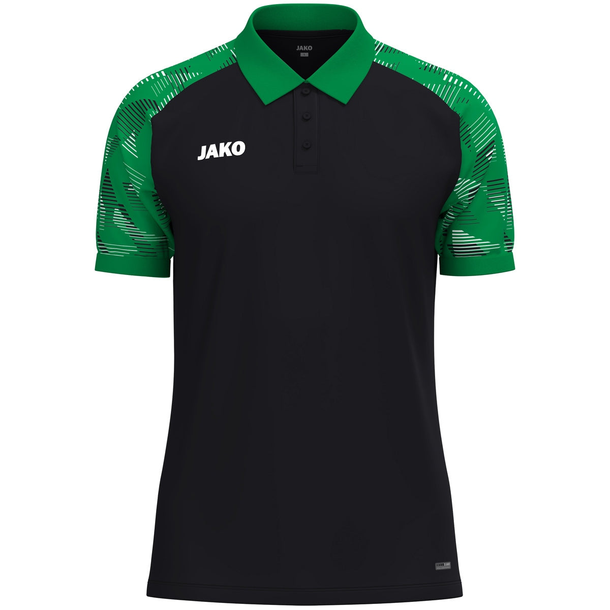 JAKO Polo Sonic – Schwarz (827) (vorne)