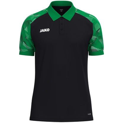 JAKO Polo Sonic – Schwarz (827) (vorne)