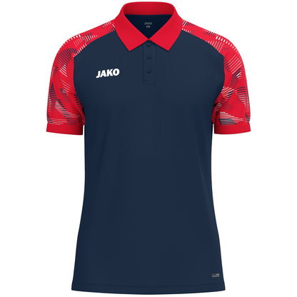 JAKO Polo Sonic – Blau (909) (vorne)