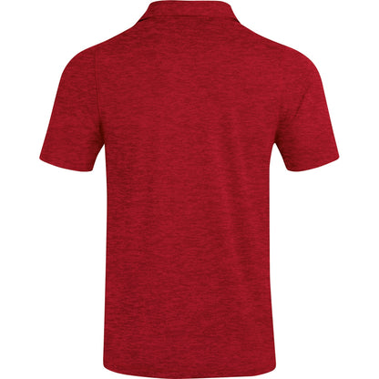 JAKO Polo Premium Basics – Rot (hinten)