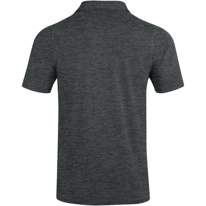 JAKO Polo Premium Basics – Grau (21) (hinten)