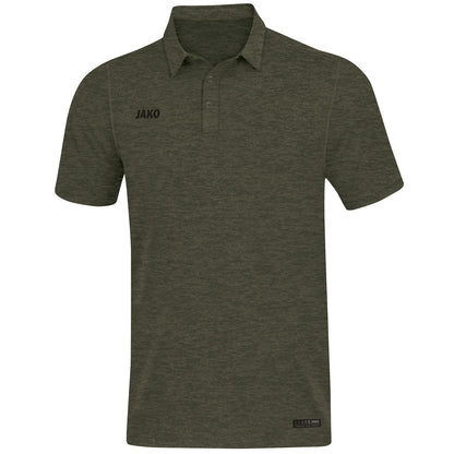 JAKO Polo Premium Basics – Grün (vorne)