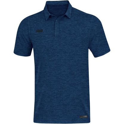JAKO Polo Premium Basics – Blau (49) (vorne)