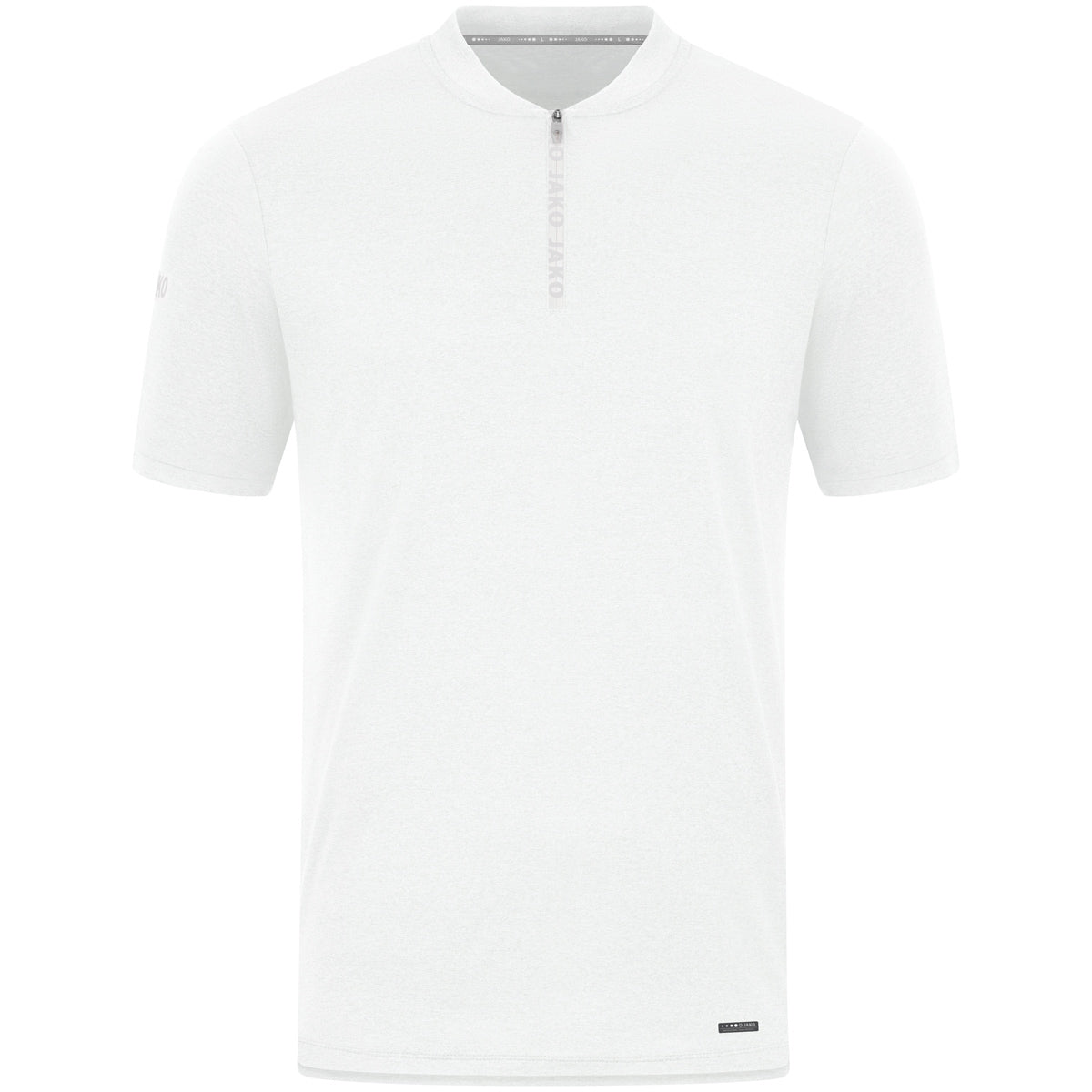JAKO Polo Pro Casual – Weiß (vorne)