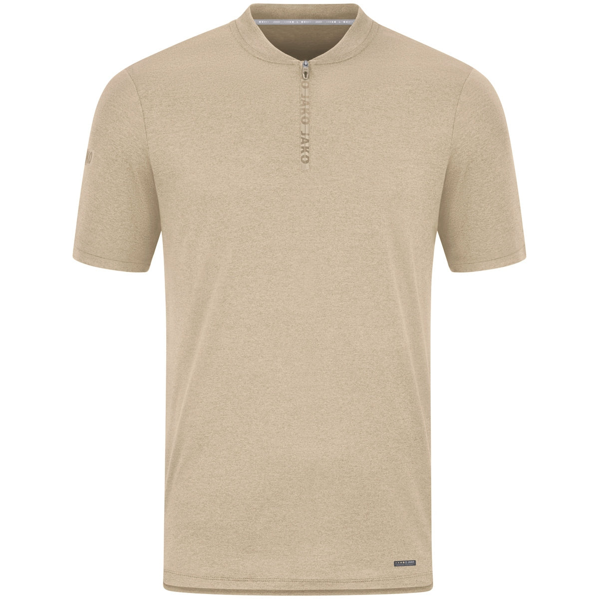 JAKO Polo Pro Casual – Beige (vorne)
