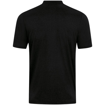 JAKO Polo Pro Casual – Schwarz (hinten)