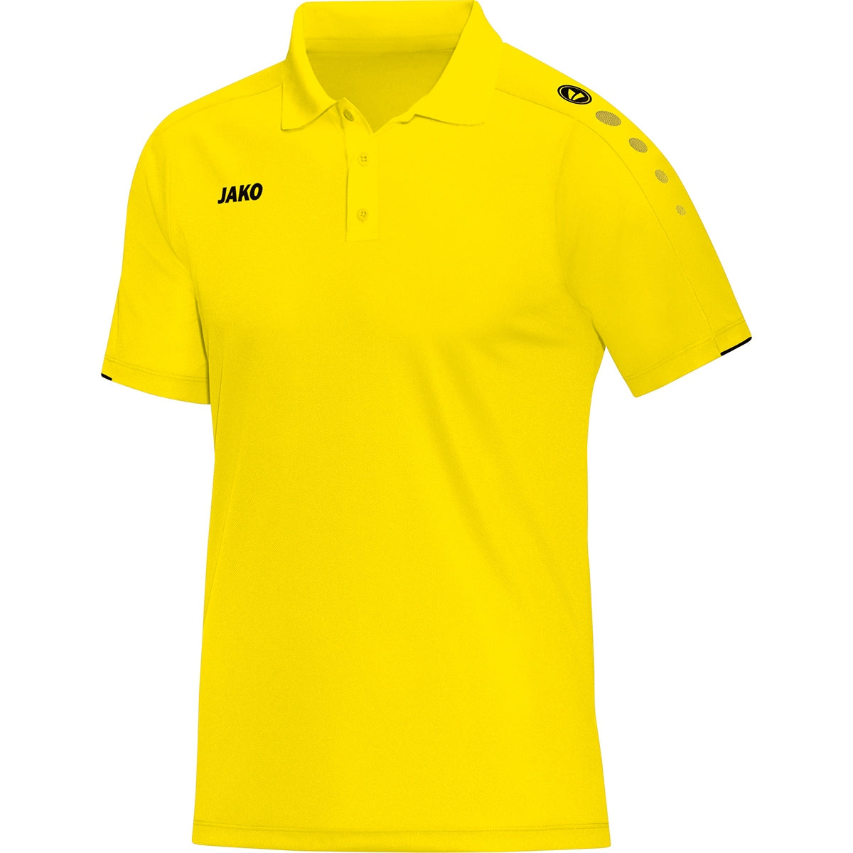 JAKO Polo Classico – Gelb (vorne)