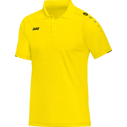 JAKO Polo Classico – Gelb (vorne)