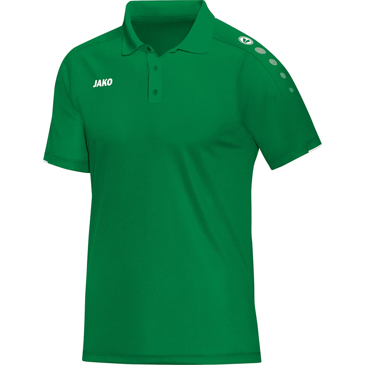 JAKO Polo Classico – Grün (vorne)