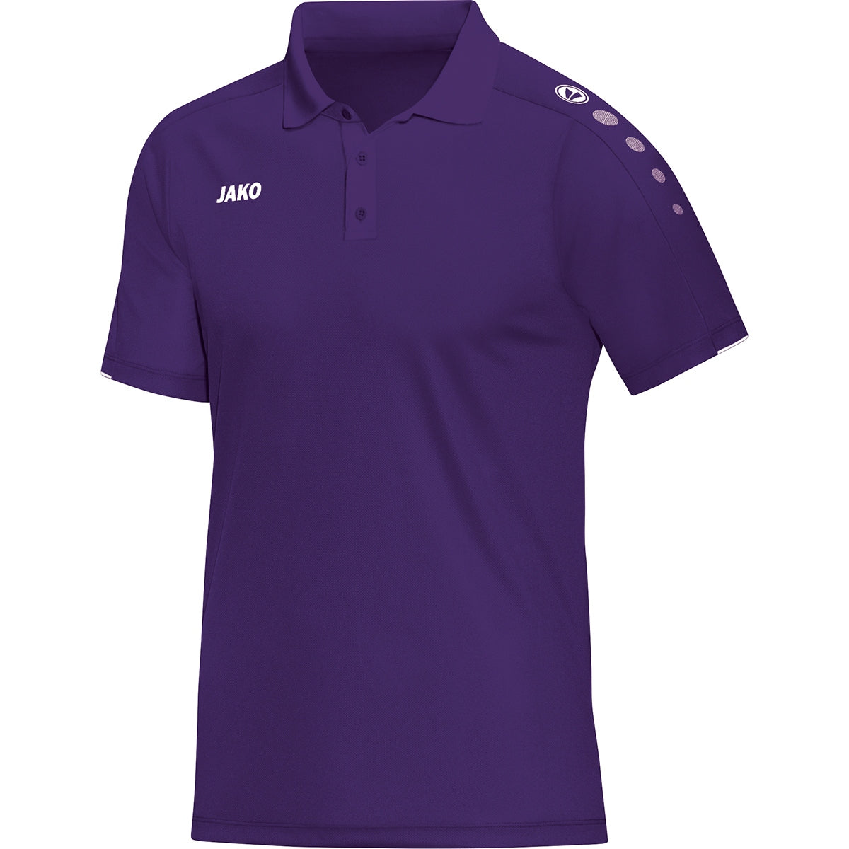JAKO Polo Classico – Lila (vorne)