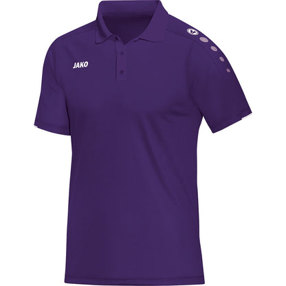 JAKO Polo Classico – Lila (vorne)