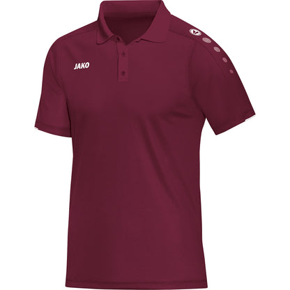 JAKO Polo Classico – Rot (14) (vorne)