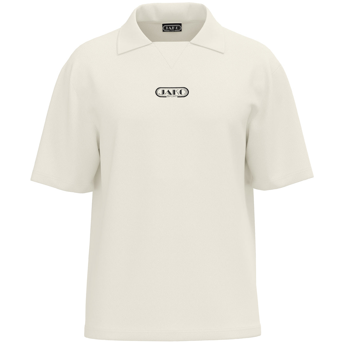 JAKO Polo Wardrobe – Weiß (vorne)