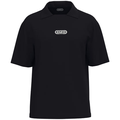 JAKO Polo Wardrobe – Schwarz (vorne)