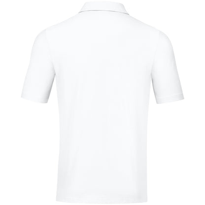 JAKO Polo Base – Weiß (hinten)