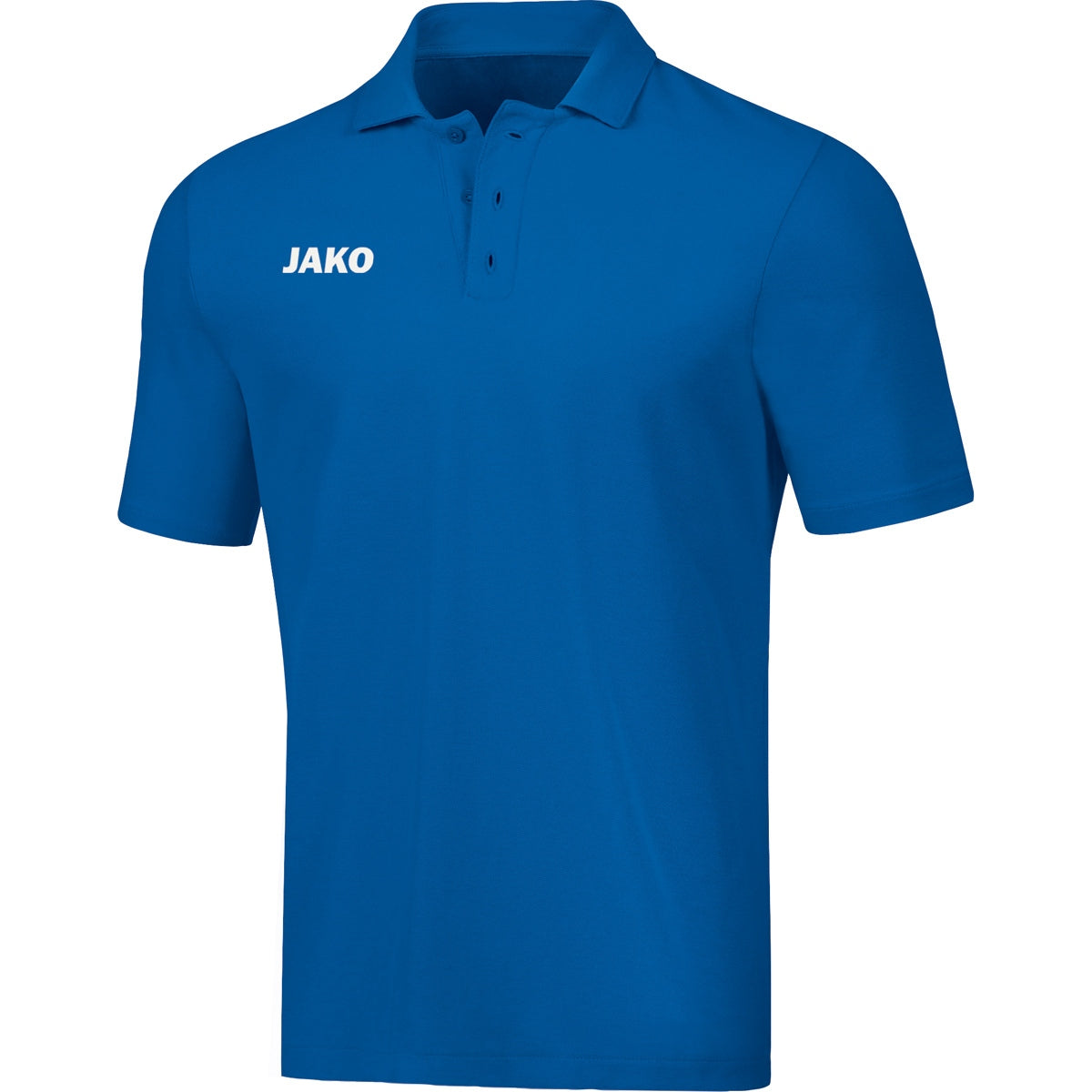 JAKO Polo Base – Blau (04) (vorne)