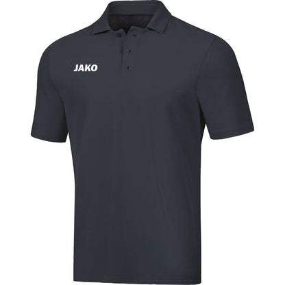 JAKO Polo Base – Grau (21) (vorne)