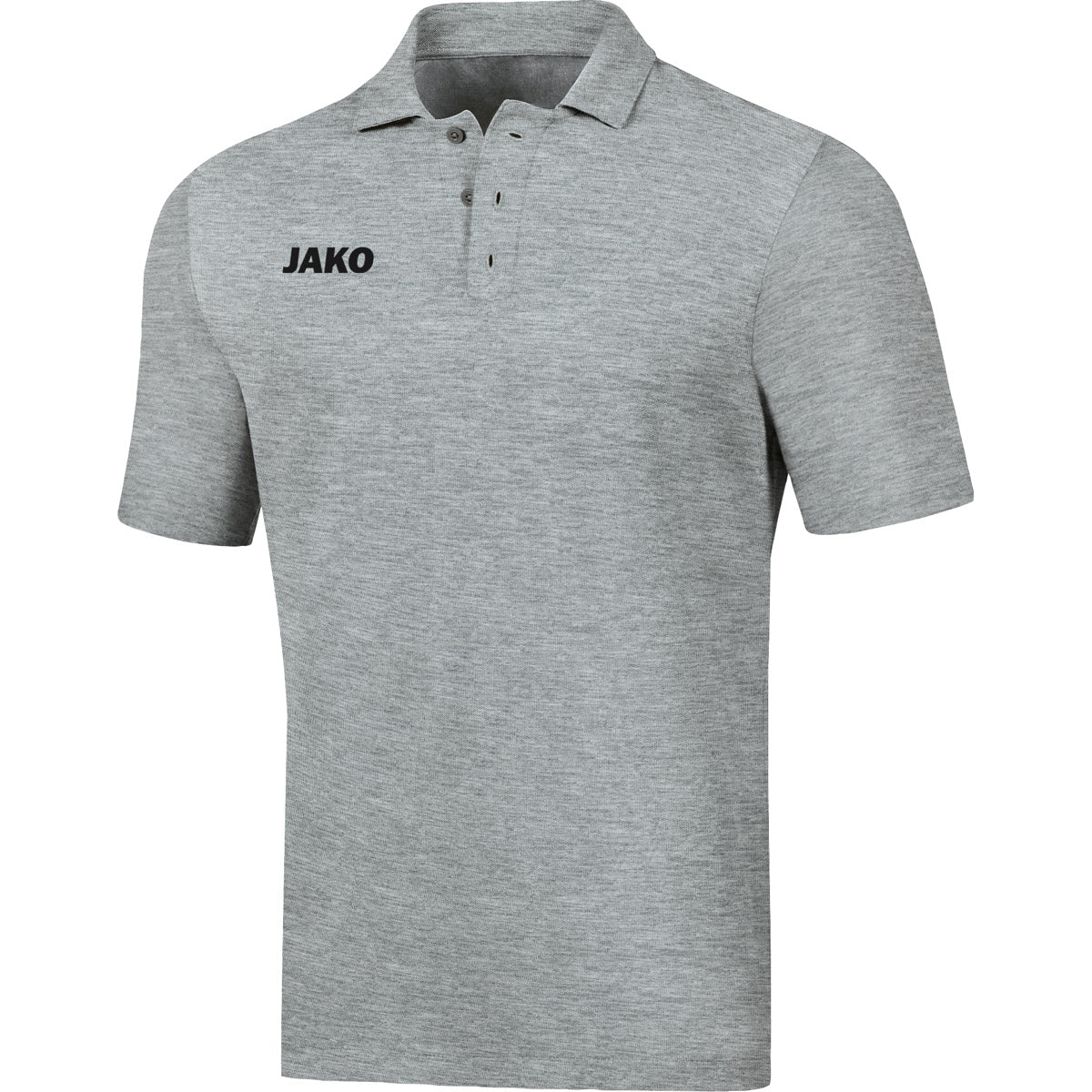 JAKO Polo Base – Grau (41) (vorne)