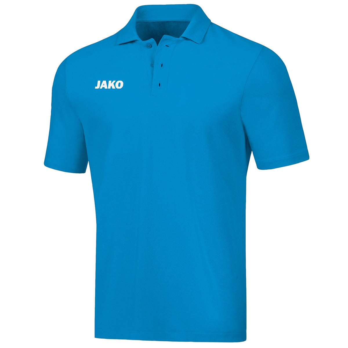 JAKO Polo Base – Blau (89) (vorne)