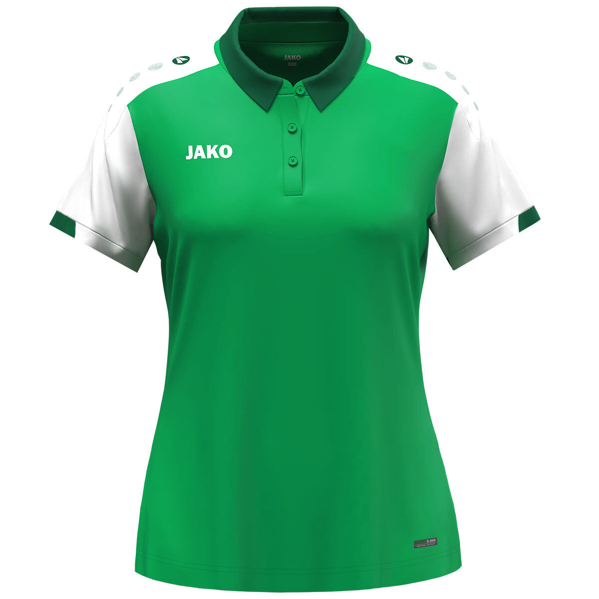 JAKO Polo Dynamic Damen – Grün (vorne)