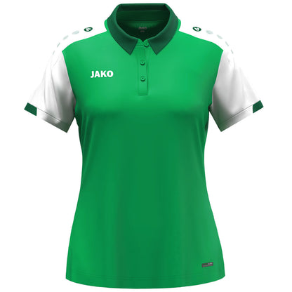 JAKO Polo Dynamic Damen – Grün (vorne)