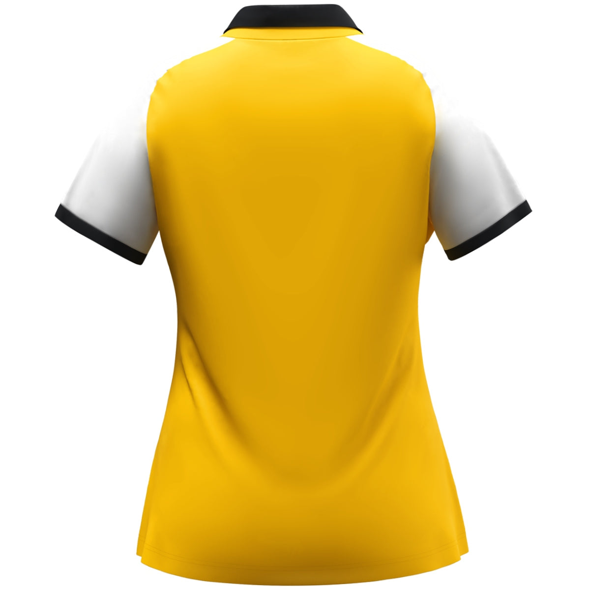 JAKO Polo Dynamic Damen – Gelb (hinten)