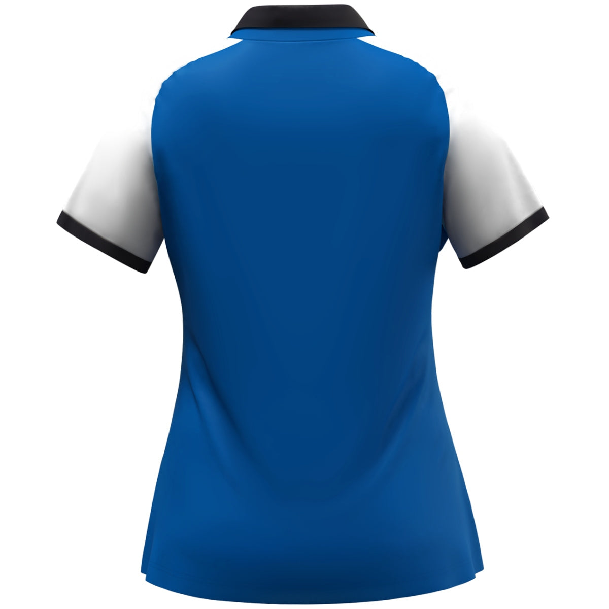 JAKO Polo Dynamic Damen – Blau (405) (hinten)