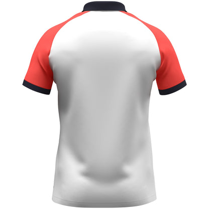 JAKO Polo Dynamic – Weiß (hinten)
