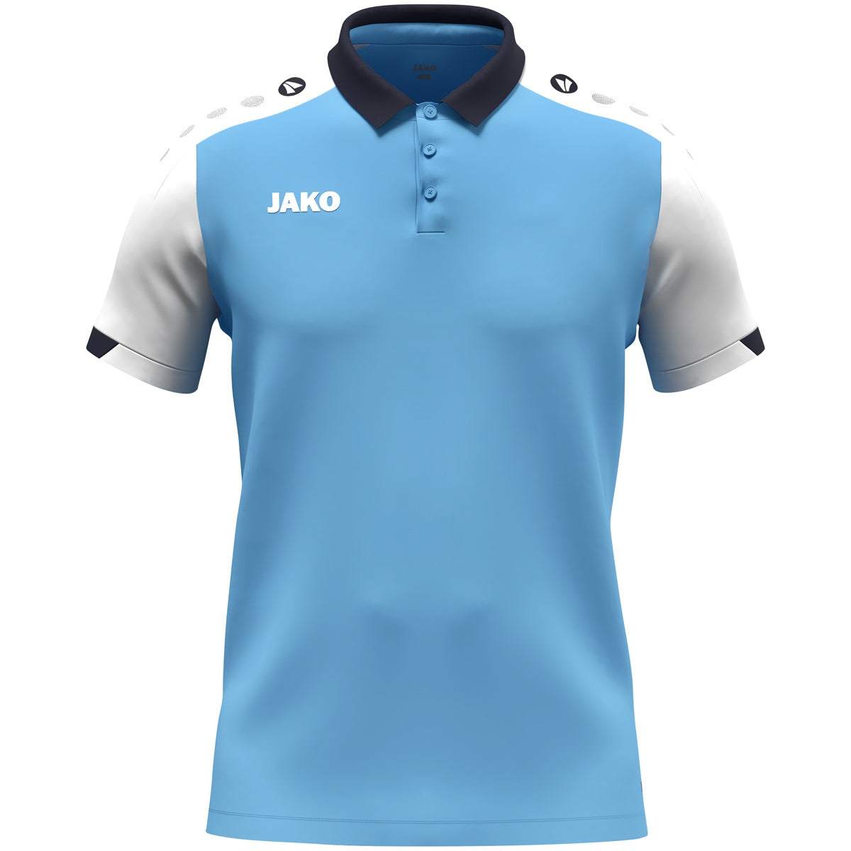 JAKO Polo Dynamic – Blau (431) (vorne)