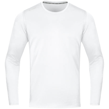 JAKO Longsleeve Run 2.0 – Weiß (vorne)