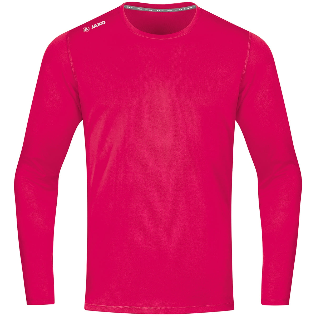 JAKO Longsleeve Run 2.0 – Pink (vorne)