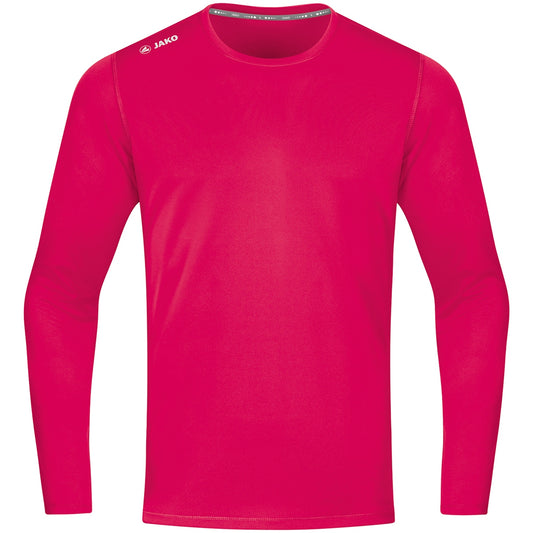 JAKO Longsleeve Run 2.0 – Pink (vorne)