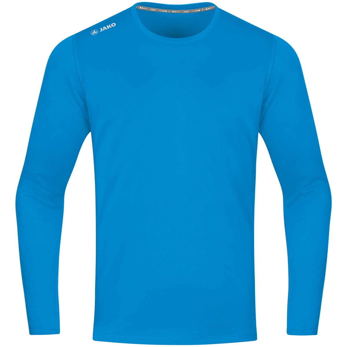 JAKO Longsleeve Run 2.0 – Blau (89) (vorne)