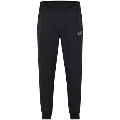 JAKO Freizeithose Retro – Schwarz (vorne)