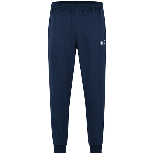 JAKO Freizeithose Retro – Blau (vorne)
