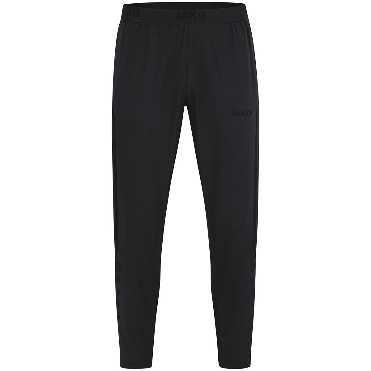 JAKO Freizeithose Power – Schwarz (800) (vorne)