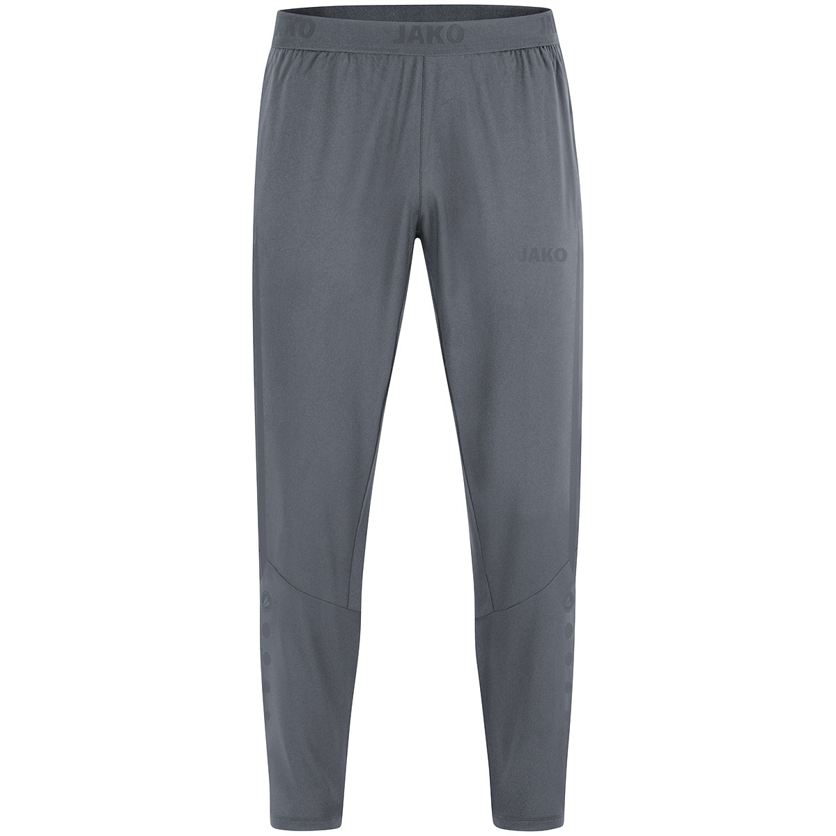 JAKO Freizeithose Power – Grau (vorne)