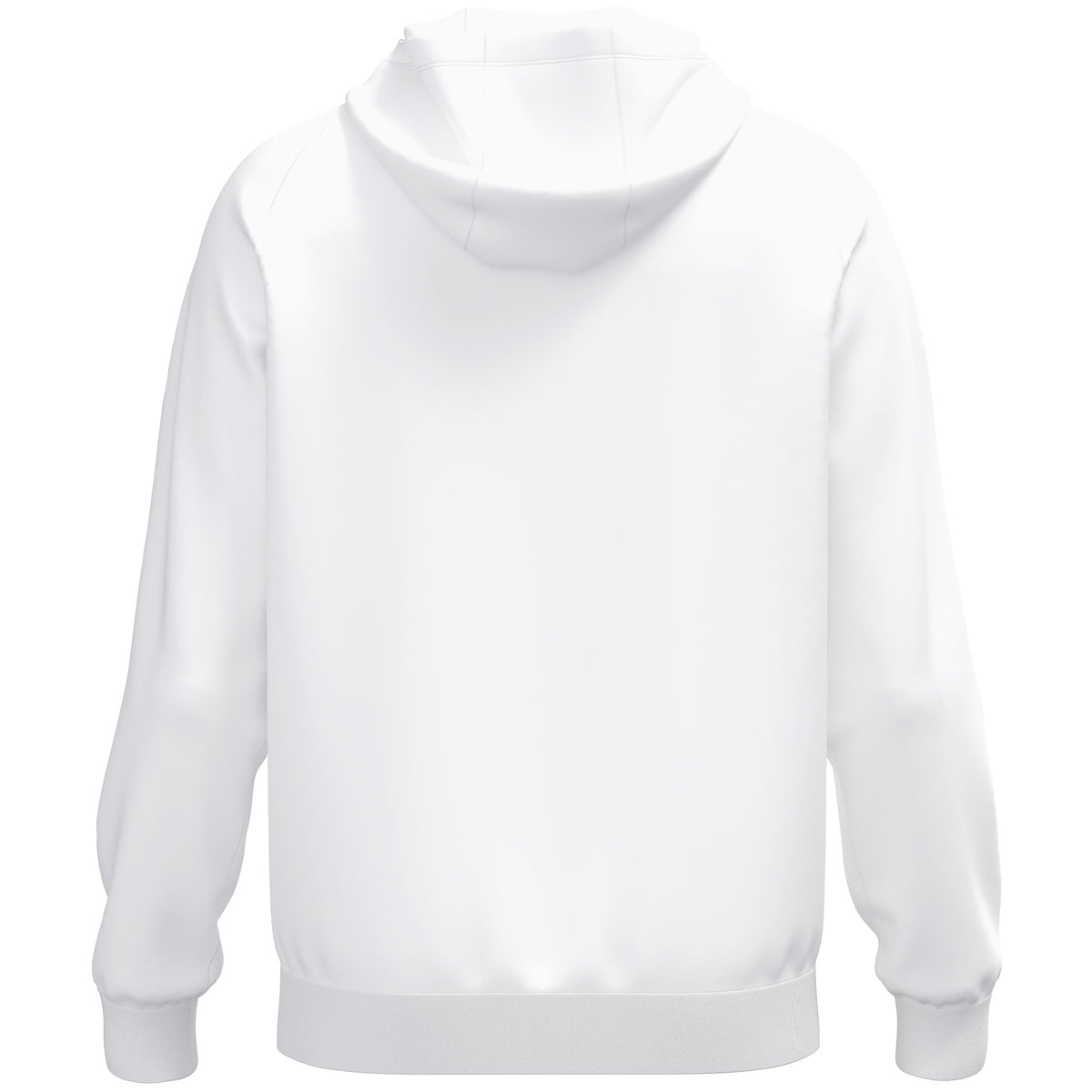 JAKO Kapuzensweat One Cotton – Weiß (hinten)