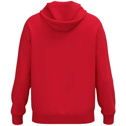 JAKO Kapuzensweat One Cotton – Rot (100) (hinten)