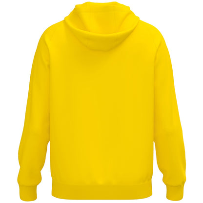JAKO Kapuzensweat One Cotton – Gelb (hinten)