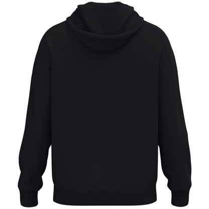 JAKO Kapuzensweat One Cotton – Schwarz (hinten)