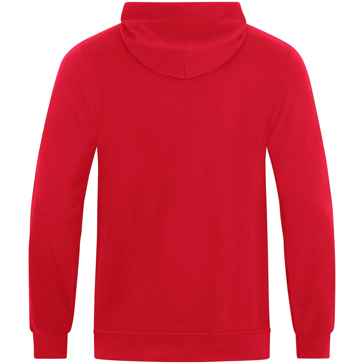JAKO Kapuzensweat Retro – Rot (hinten)