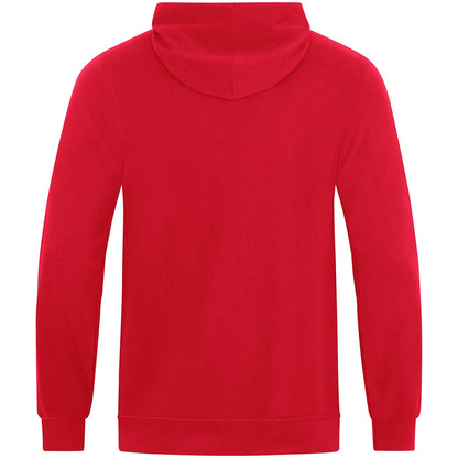 JAKO Kapuzensweat Retro – Rot (hinten)